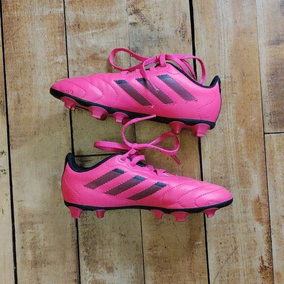 Adidas Pink Soccer Cleats Size 13.5 Spring Colorful Activewear - Picture 4 of 8